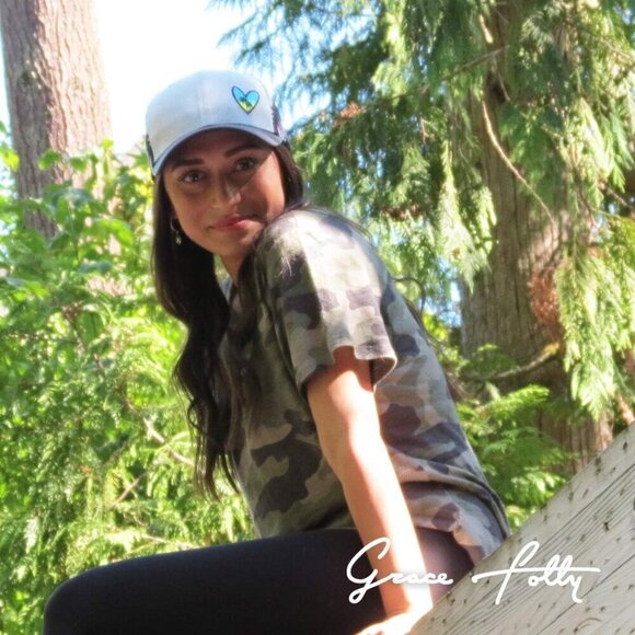 ? Grace Folly Baseball Cap Women Grey Beach Trucker Snapback Summer Mesh Hats main image 6